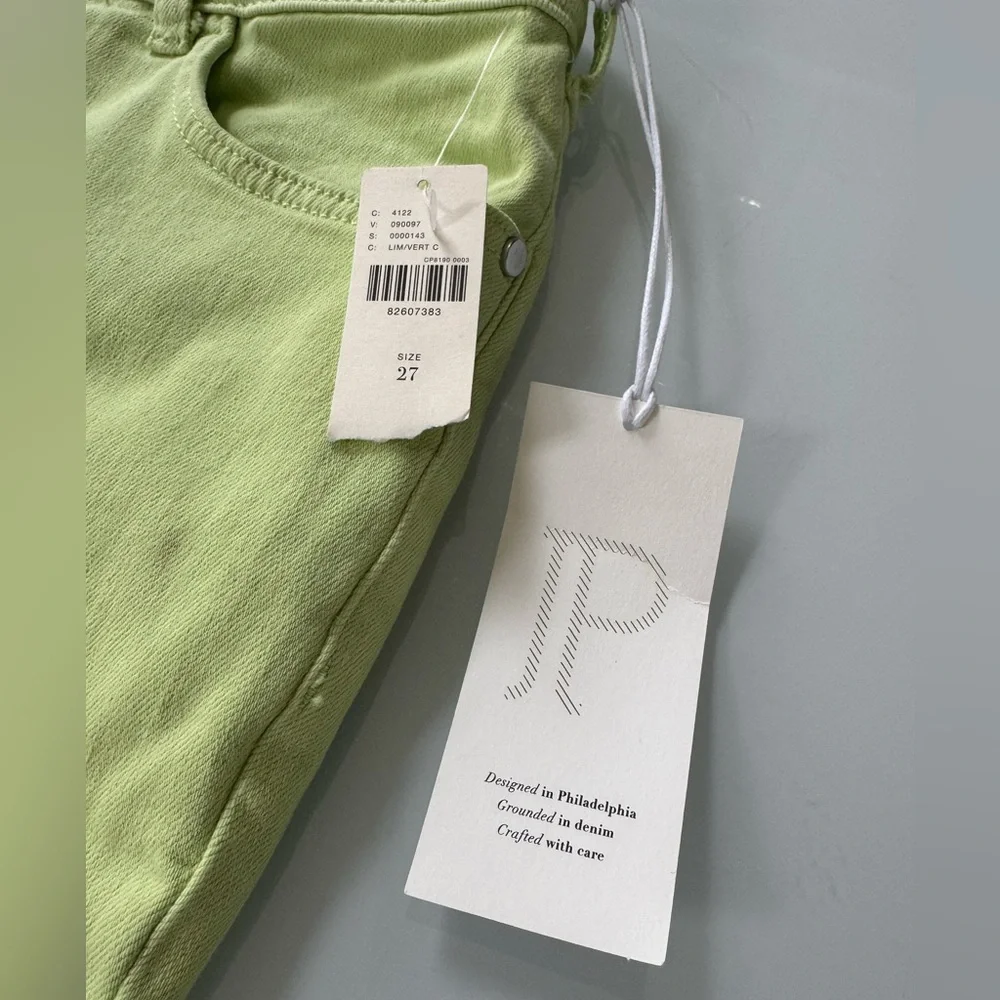 NWT Pilcro Anthropologie Green Flare Jeans | Size 27
